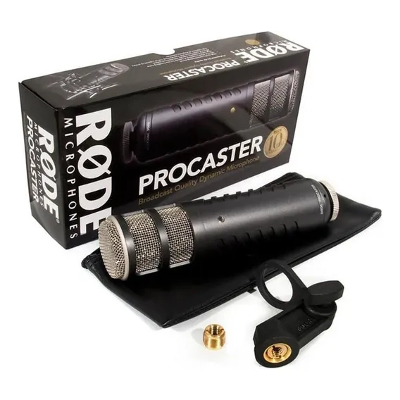 Microfone Rode Procaster Cor Preto Foto 1