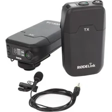 Microfone RODElink Filmmaker Condensador Omnidirecional cor preto Foto  mini 1