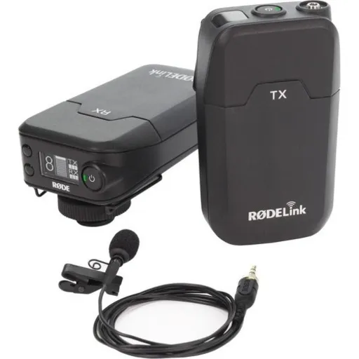 Microfone RODElink Filmmaker Condensador Omnidirecional cor preto Foto 1