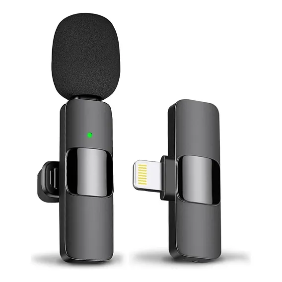 Microfone sem fio Agares para iPhone e iPad, mini microfone Foto 1