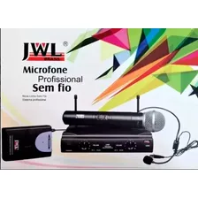 Microfone Sem Fio Duplo Bastão Headset Jwl U-585h Uhf Foto mini 4