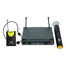 Microfone Sem Fio Duplo Bastão Headset Jwl U-585h Uhf Foto mini 1