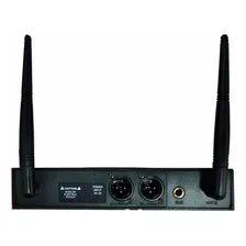 Microfone Sem Fio Duplo Ksr Uhf Headset + Transmissor - Loja Cor Preto Foto mini 4
