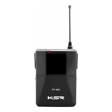 Microfone Sem Fio Duplo Ksr Uhf Headset + Transmissor - Loja Cor Preto Foto mini  3