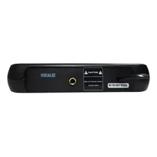 Microfone Sem Fio Duplo Vhf Profissional Vokal Vws-20 Plus Preto Foto mini 4