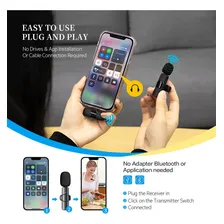 Microfone sem fio Jisile para iPad, microfone colorido profissional 1 microfone Foto mini 4