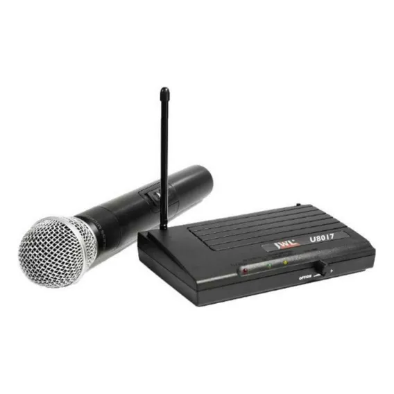 Microfone Sem Fio Jwl U 8017 Mão Foto 1