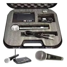 Microfone Sem Fio Jwl U 8017 Mão Foto mini  3