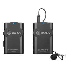 Microfone Sem Fio Lapela Dual-channel Boya By-wm4 Pro Foto  mini 1