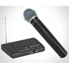 Microfone Sem Fio Mão Tsi Ms115 - Uhf Cor Preto Foto mini  2