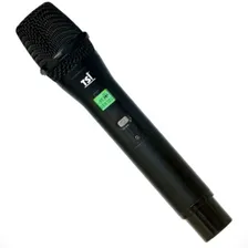 Microfone Sem Fio Mão Uhf Digital 100 Canais Tsi 7099-uhf Cor Preto Foto mini 3