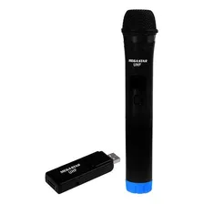 Microfone Sem Fio Profissional - Megastar Cor Preto Foto  mini 1