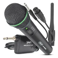 Microfone Sem Fio Profissional Receptor P10 Knup - Kp-m0005 Foto mini  3