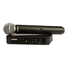 Microfone Sem Fio Shure Blx24 Sm58 Foto mini 1