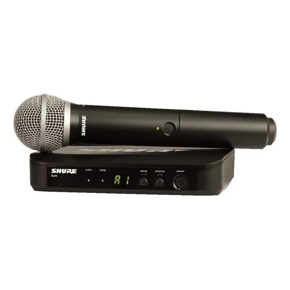 Microfone Sem Fio Shure Blx24br Pg58-m15 Foto 1