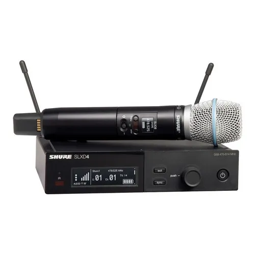 Microfone Sem Fio Shure Slx-d24/b87a-g58 Foto 1
