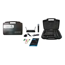 Microfone Sem Fio Simples Lyco Uh01m Mão Uhf Uh01 Foto mini  2