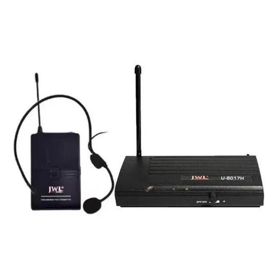 Microfone Sem Fio Uhf 8017 Headset - Jwl Foto 1