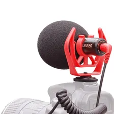 Microfone Shotgun Direcional Lensgo Dmm1 Condensador Foto mini 1