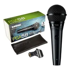 Microfone Shure Cardioide Dinâmico Pga58 Lc Foto mini 1