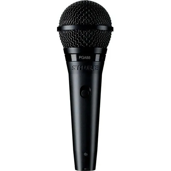Microfone Shure Pga58 Pga 58 Pga-58 Com 2 Anos Cor Preto Foto 1
