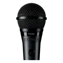 Microfone Shure Pga58 Pga 58 Pga-58 Com 2 Anos Cor Preto Foto mini 3