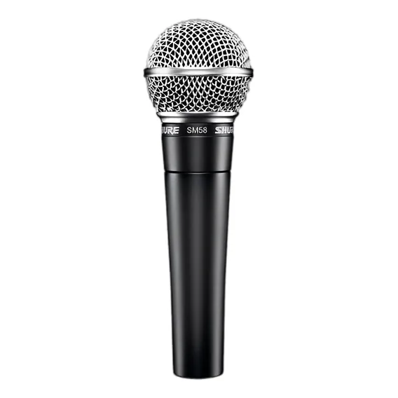 Microfone Shure SM SM58-LC Dinâmico Cardioide Foto 1