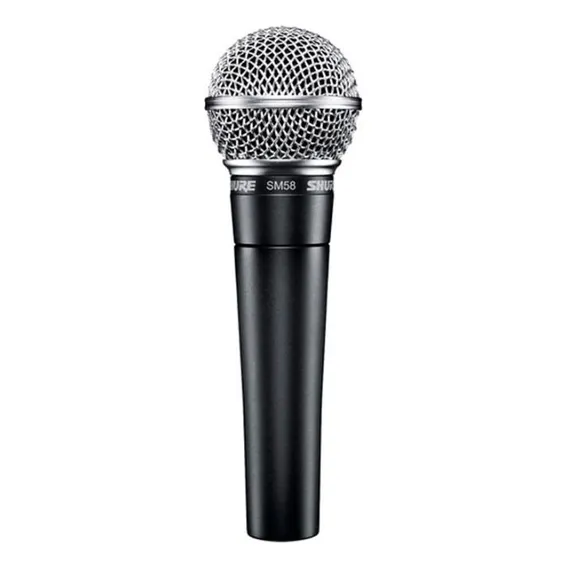Microfone Shure SM SM58-LC Dinâmico Cardioide Foto 1