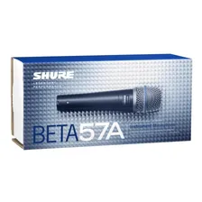 Microfone Shure Supercardioide Para Gravação Beta57a Cor Preto Foto mini 3
