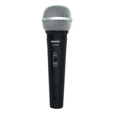 Microfone Shure Sv100 Com Cabo 4,5 Metros Foto mini 1
