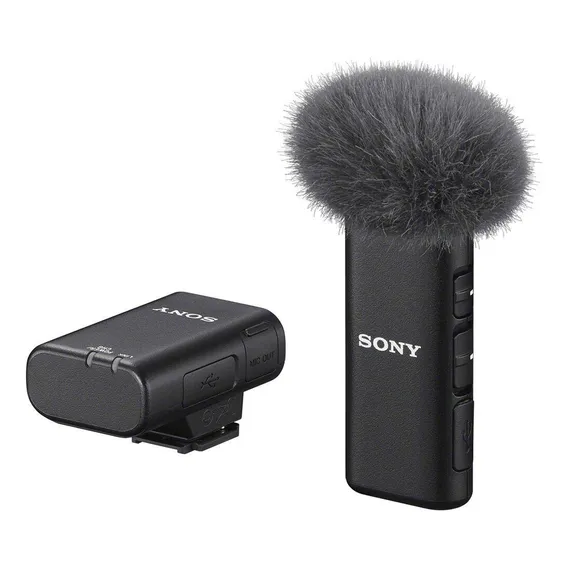 Microfone Sony Sem Fio Ecm-w2bt Foto 1