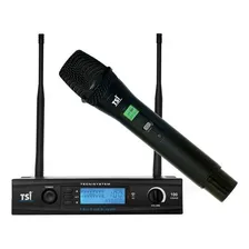 Microfone Tsi Sem Fio Uhf Tsi Ud7099 Foto  mini 1
