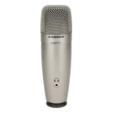 Microfone Usb Condensador Supercardioide Samson C01upro Foto  mini 1