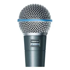Microfone vocal Shure Beta 58a cinza Foto mini 2
