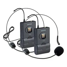 Microfone Vokal Vs148dh Headset Sem Fio Duplo De Cabeça Foto mini 2