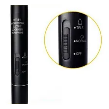 Microfone Yoga HT-81 Condensador Supercardi贸ide cor preto Foto mini 4