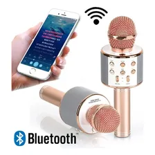 Microfone youtuber Sem Fio Bluetooth Karaoke Foto mini 3
