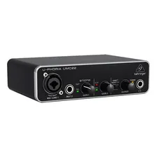 Microfone/instrumento de interface U-phoria Behringer Umc22 Foto  mini 1