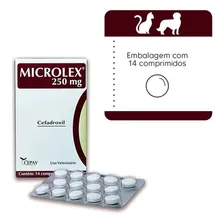 Microlex 250mg 14 Comprimidos Cepav Foto mini 2
