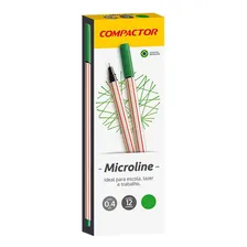 Microline 0.4 Mm Verde Caixa 12 Unidades Compactor Foto  mini 1