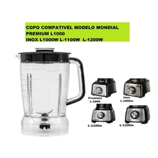 Micromax Mondial Copo para Liquidificador L1000 L1200 Preto L-1000w Inox 12vel Foto mini 3