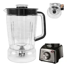 Micromax Mondial Copo para Liquidificador L1000 L1200 Preto L-1000w Inox 12vel Foto mini 2