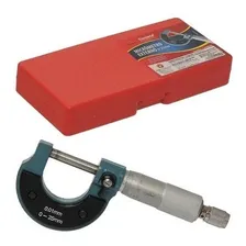 Micrometro Externo Anal贸gico 0-25 Mm Profissional Corneta Foto mini 1