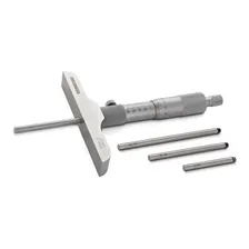Micrometro Profundidade 0 A 25 - Bucha-base 63mm Digimess Foto  mini 1