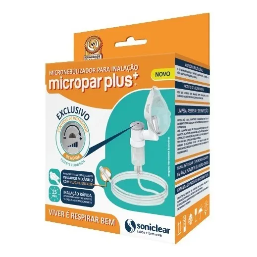 Micronebulizador Soniclear Micropar Adulto C/ Plug Foto 1