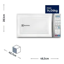 Microondas 27 Litros Gourmet 48x40x28cm 127v - Electrolux Foto mini 4
