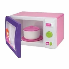 Microondas De Brinquedo Magic Toys Microondas Cor Rosa-claro Foto mini 1