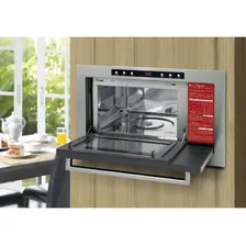 Microondas Inox 25 Litros Fischer Embutir 110volts 127V Foto mini 3
