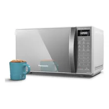 Microondas Panasonic Nn-st27lwru 21L Branco Espelhado Tecnologia Pega Fácil Foto mini 3