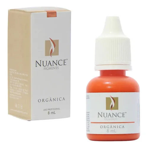 Micropigmentação Tinta 8  Nuance Profissional Electric Ink Cor Orange Mod Foto 1